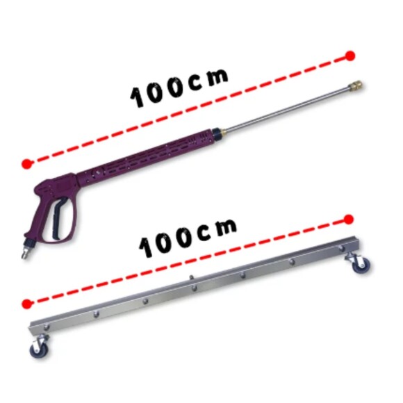 7 Nozzles Pressure Washer Set Water Broom with Water Gun Can be Used Directly - Picture 7 of 12